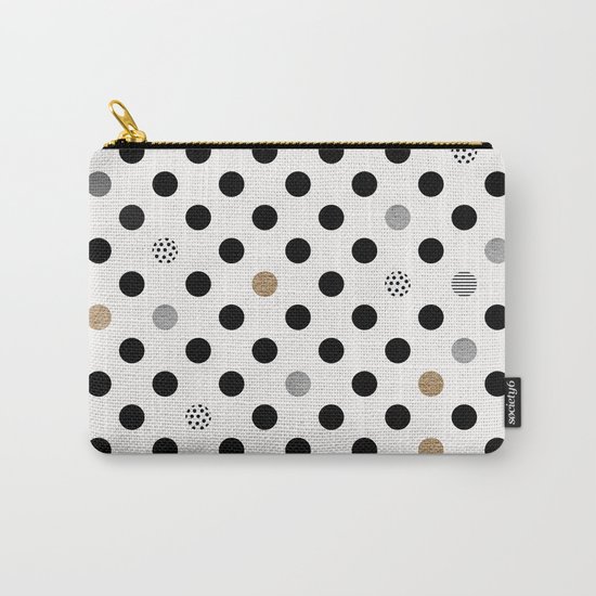 Black Dot Carry-All Pouch