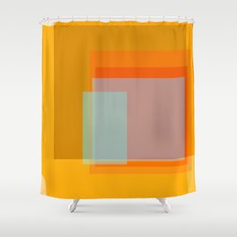 Glass Shower Curtain