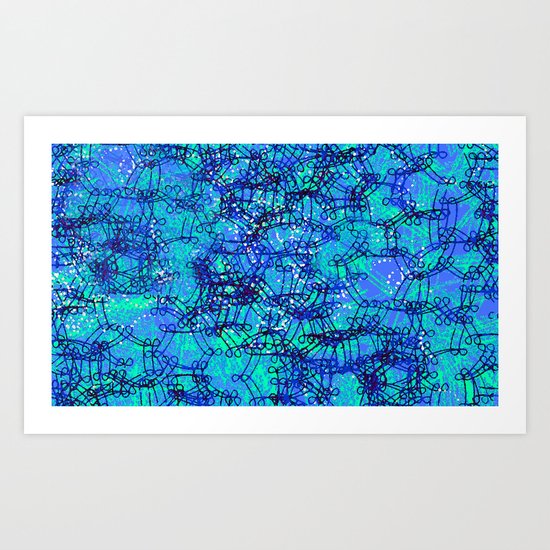 Yesterday at 4pm Art Print