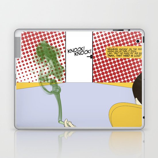 That Weed Is Loud Laptop & iPad Skin