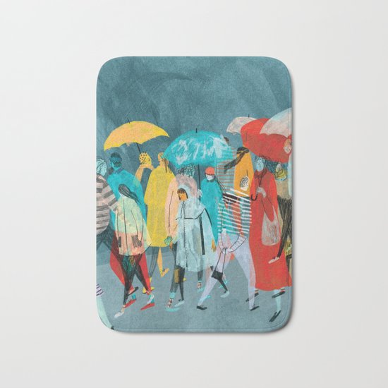 Rainy Day Bath Mat