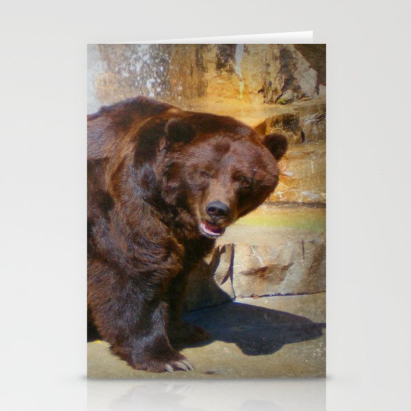 Grizzly Bear Stationery Cards