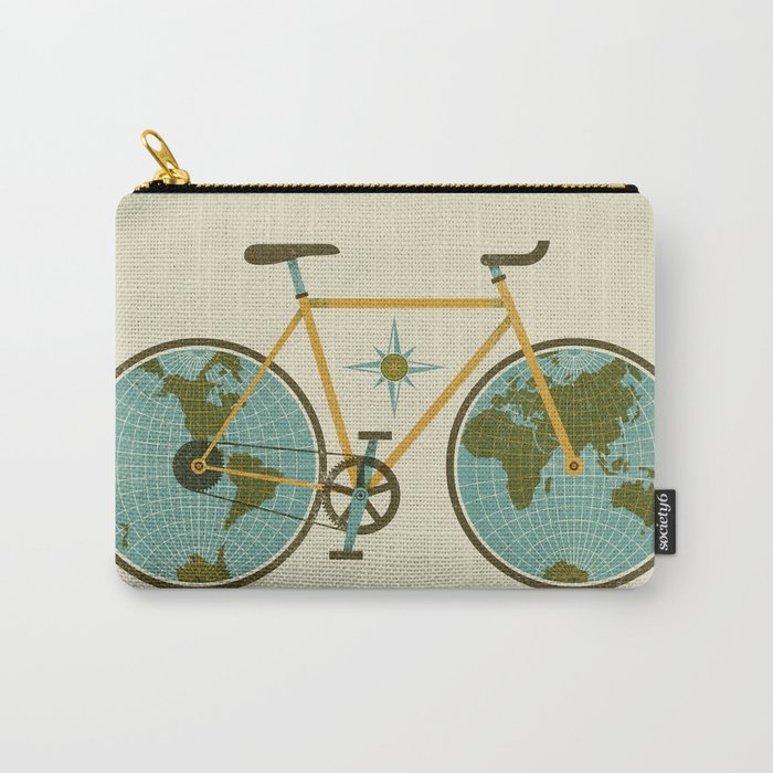 Ride For The World Carry-All Pouch