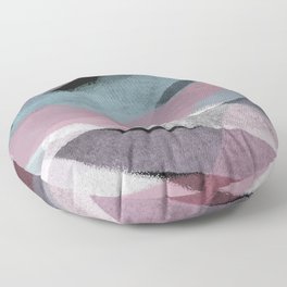 Sheer Ribbons  Floor Pillow