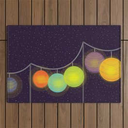 Night Party Outdoor Rug