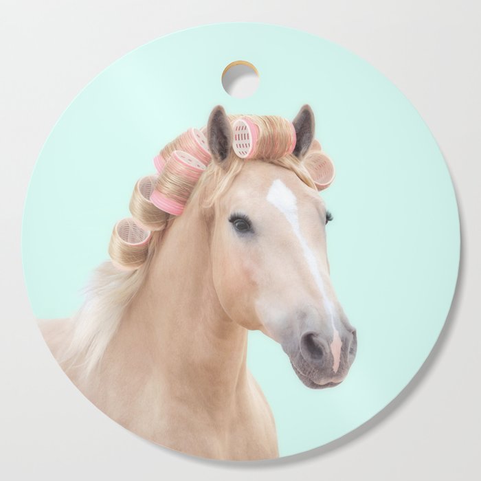 Palomino Horse Cutting Board By Paulfuentes Society6