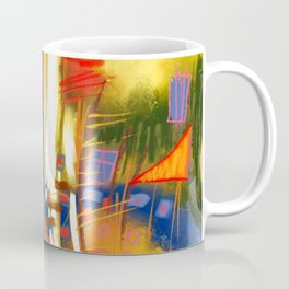 Midsummer Night digital abstract painting Coffee Mug