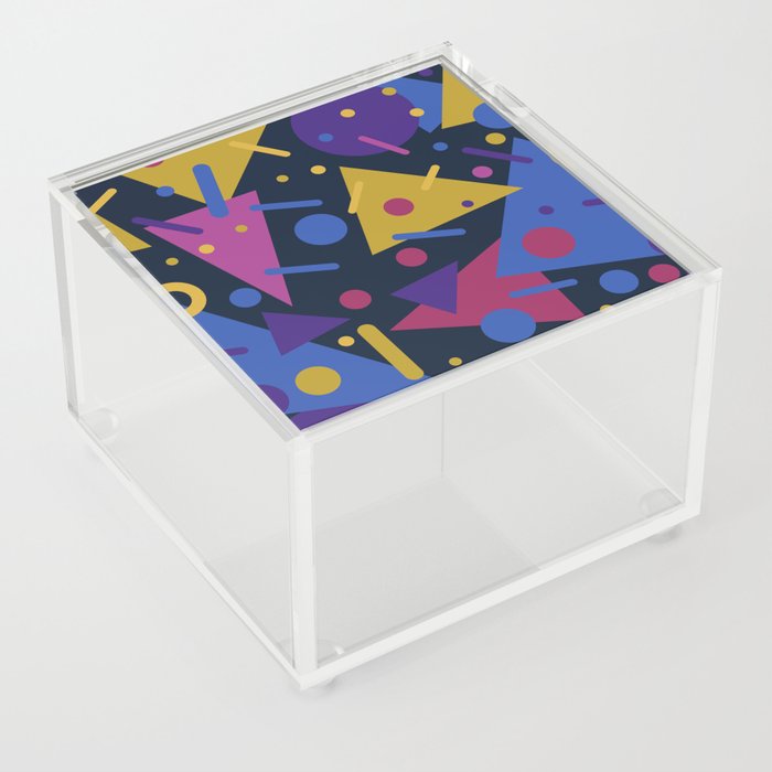 Memphis Design #1 Acrylic Box