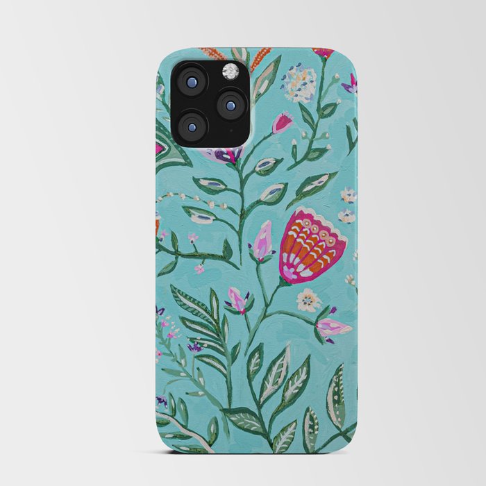 florals of heaven iPhone Card Case