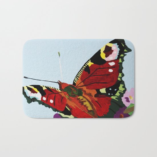 Butterfly Bath Mat