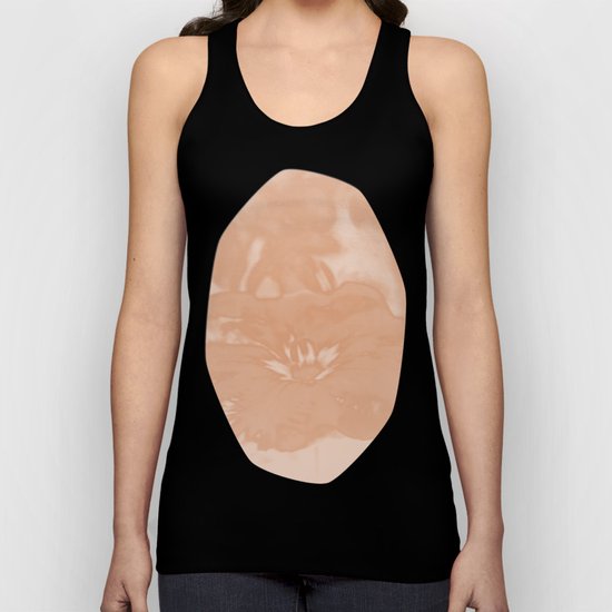 Bloom in Peach Tone Unisex Tank Top