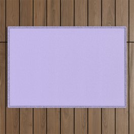 Purple Bell Flower Outdoor Rug