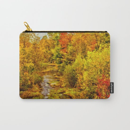 Autumn On The Ammonoosuc Carry-All Pouch