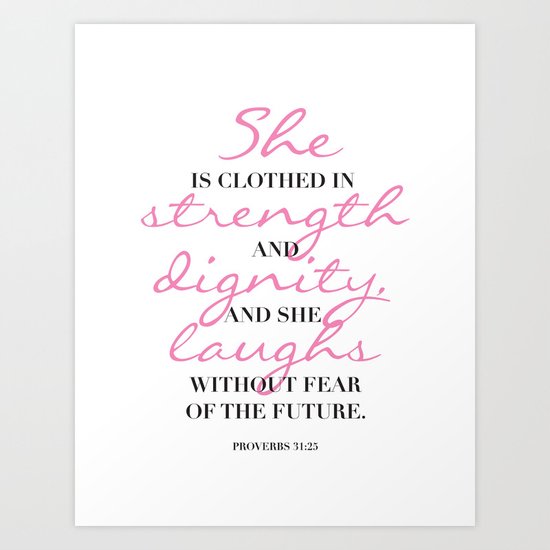 The beauty of a woman Art Print