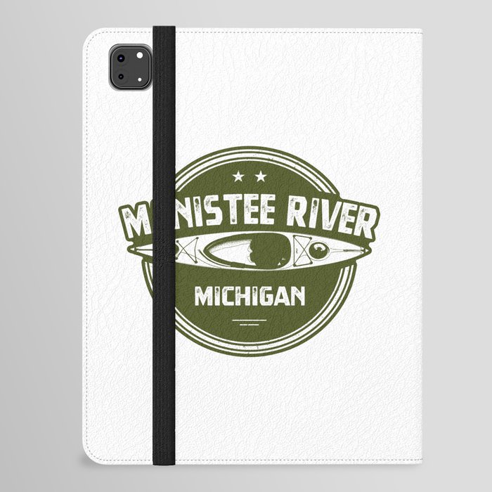Manistee River Michigan iPad Folio Case
