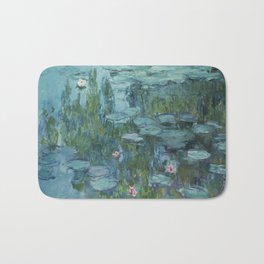 Claude Monet - Water Lilies Bath Mat