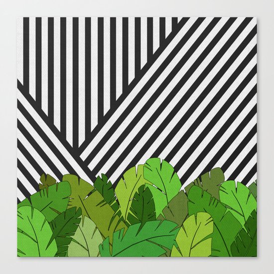 Green Direction Canvas Print
