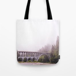 Cape Creek Bridge | Travel Photography | Oregon Coast Tote Bag