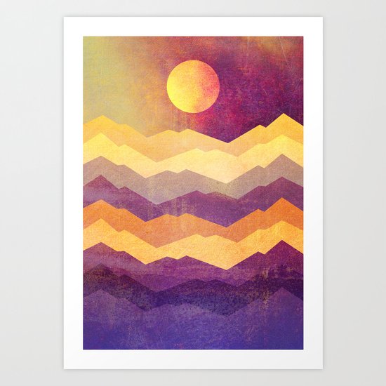 Magic Hour - The Sun Art Print