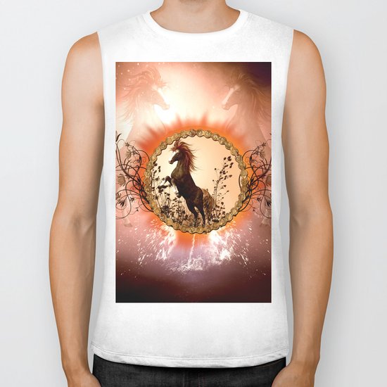 Wonderful horse Biker Tank