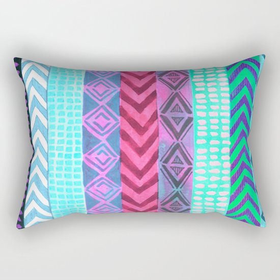 Tribal Pattern 04 Rectangular Pillow