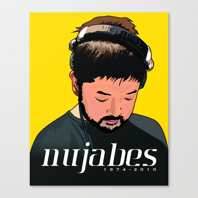 nujabes canvas print by thatkido society6 nujabes canvas print by thatkido