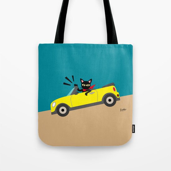 Whim in the car Tote Bag