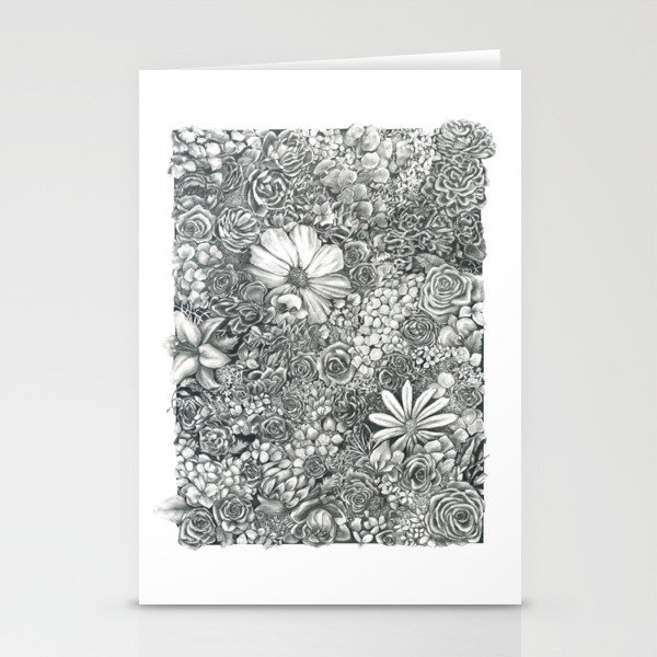 Boxed Flowers Stationery Cards