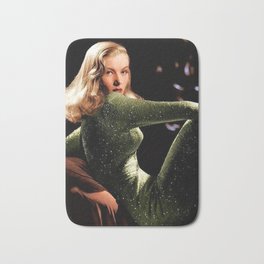 Classic Veronica Lake Portrait in Green - Jeanpaul Ferro Bath Mat | Hollywood, Famousactresses, Hotelcalifornia, Glamour, Film, Bel Air, Veronicalake, Movies, Academy, Losangeles 