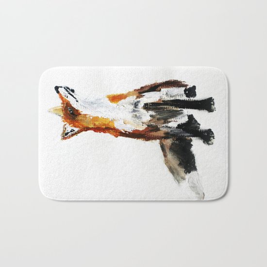 Woodland Fox (reverse edit) Bath Mat