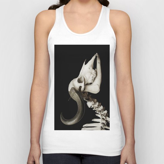 Cattle Skull 4 Unisex Tank Top