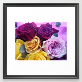 Really rosee roses Framed Art Print