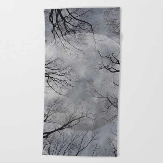 New Moon Rising Beach Towel