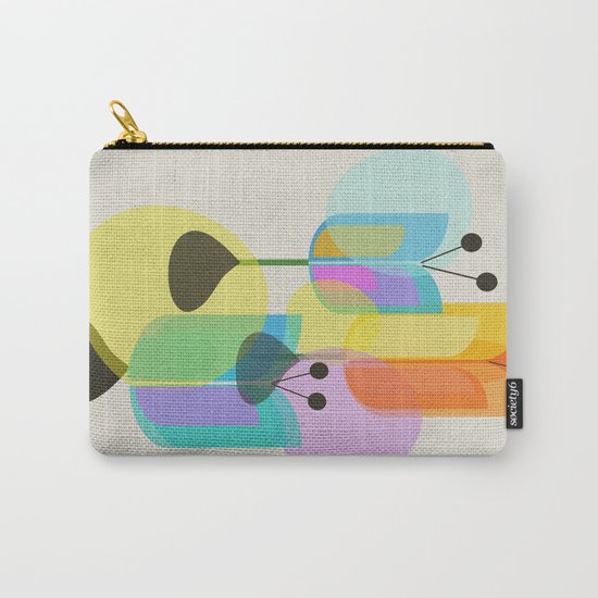 Three Tulips Carry-All Pouch