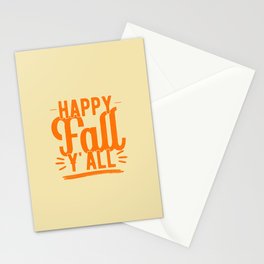 Happy Fall Yall Stationery Card