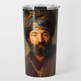 Man in Oriental Costume, 1635 by Rembrandt van Rijn Travel Mug