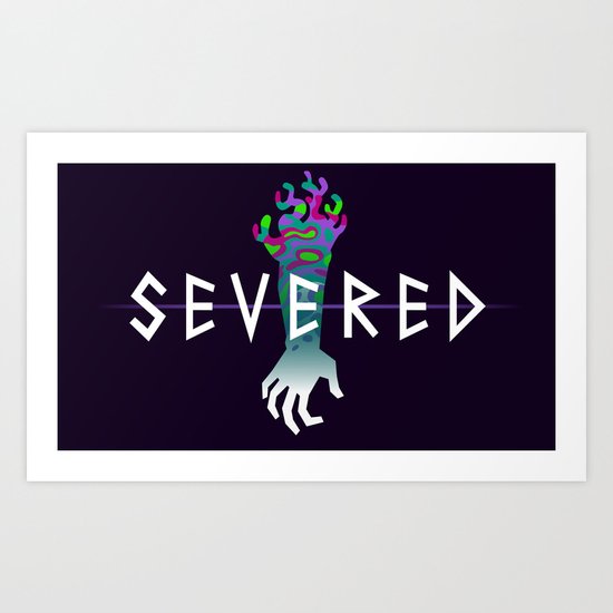Severed Logo Art Print