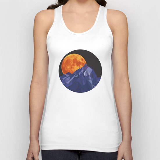 Night Mountains No. 20 Unisex Tank Top