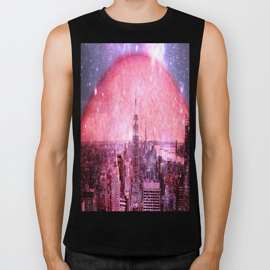 Galaxy : Space Colony Biker Tank