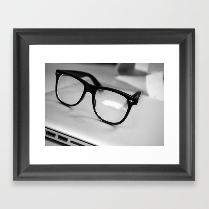 Geek Framed Art Print