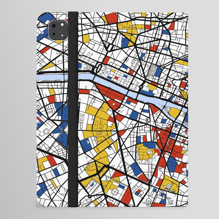 Paris Mondrian iPad Folio Case