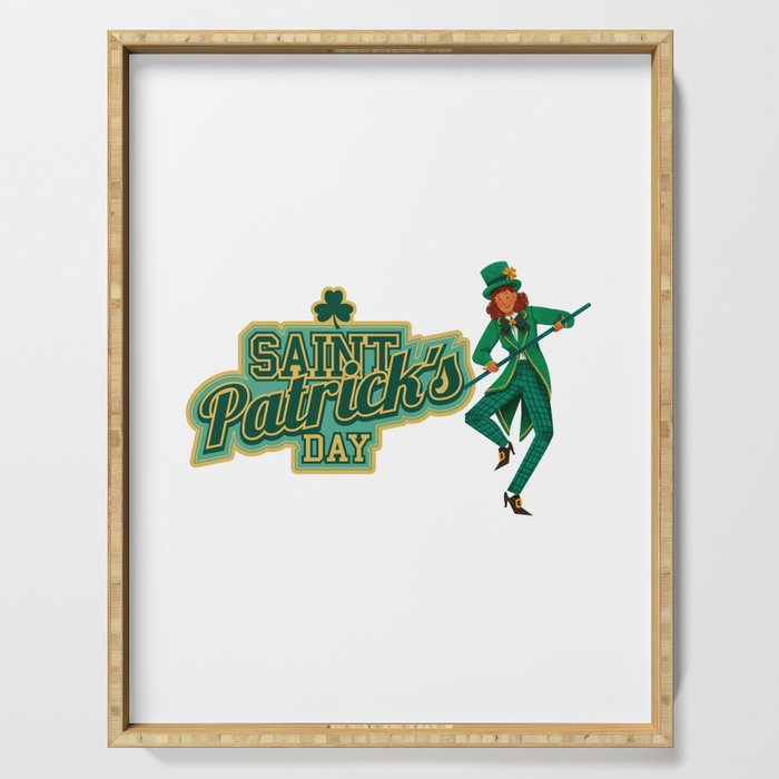 Saint Patricks Day Shirts Serving Tray