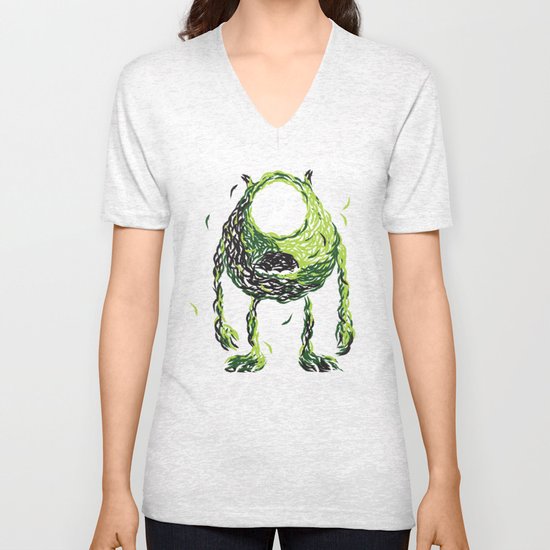 Wazowski of Fish Unisex V-Neck