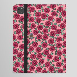 Flowers and the bee iPad Folio Case