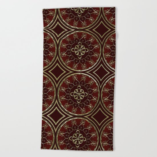 Golden Treasure of Nemo Beach Towel