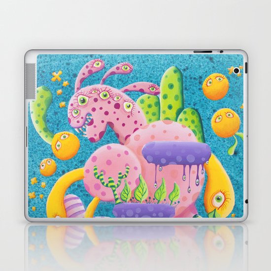 Psychadelic Pink Laptop & iPad Skin