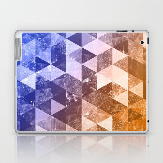 Abstract Geometric Background #2 Laptop & iPad Skin