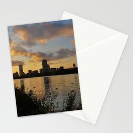 Boston at Sunrise - Massachusetts, New England Stationery Cards