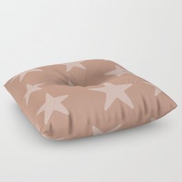 Star Pattern Soft Clay Floor Pillow