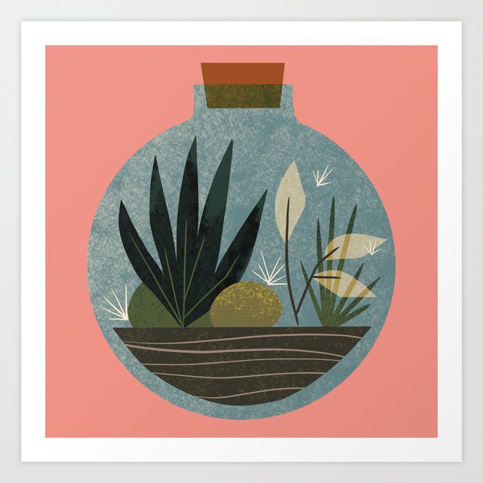 Terrarium No. 1 Art Print